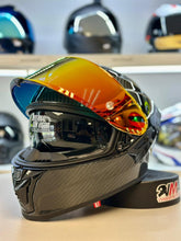 Cargar imagen en el visor de la galería, Casco Integral FIBRA DE CARBÓN Rkt 700 ION Negro Gloss