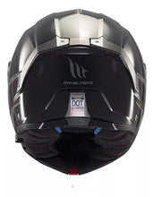 Cargar imagen en el visor de la galería, Casco Abatible MT Atom 2 Negro Gloss