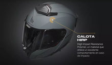 Cargar imagen en el visor de la galería, Casco Abatible MT Atom 2 Negro Gloss