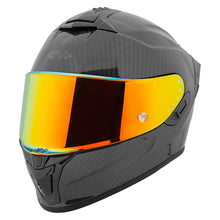 Cargar imagen en el visor de la galería, Casco Integral FIBRA DE CARBÓN Rkt 700 ION Negro Gloss