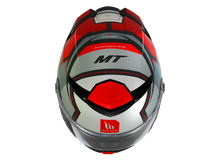 Cargar imagen en el visor de la galería, Casco MT Thunder 4 Sv Pental Gris Rojo