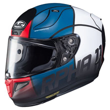 Cargar imagen en el visor de la galería, Casco Integral HJC RPHA 11 Fibra de Carbono Tricolor