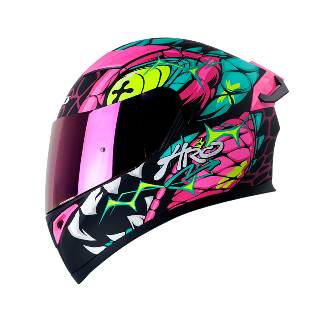 Casco HRO 514 EVO Gator Rosa