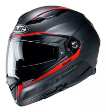 Cargar imagen en el visor de la galería, Casco Cerrado HJC F70 Feron Negro rojo
