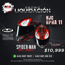 Cargar imagen en el visor de la galería, Casco Integral HJC RPHA 11 Miles Morales Spiderman
