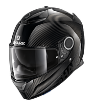 Cargar imagen en el visor de la galería, Casco Integral Shark Spartan 1.2 Carbon Skin Fibra de Carbono
