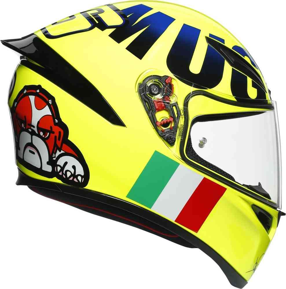 Casco discount agv amarillo