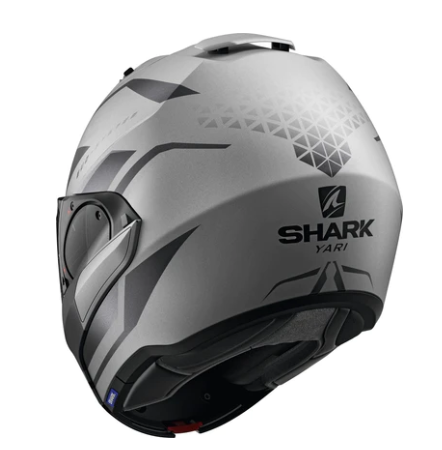 Casco Abatible Shark 180 Grados Evo Es Yari Mate Gris Vvasser Moto Art