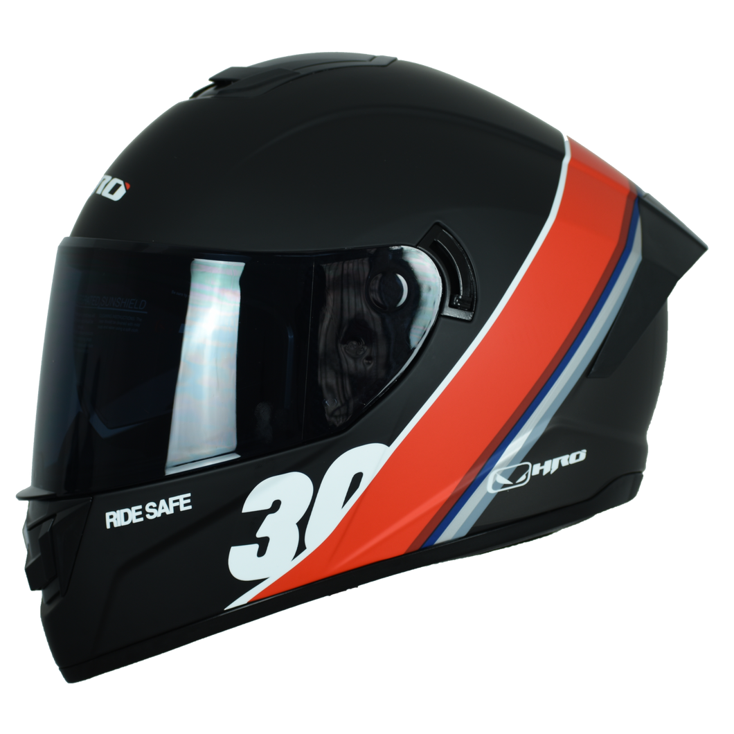 Casco HRO Cerrado Negro 518 Sunlight Aleron