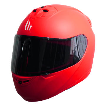 Casco MT Alamo Rojo