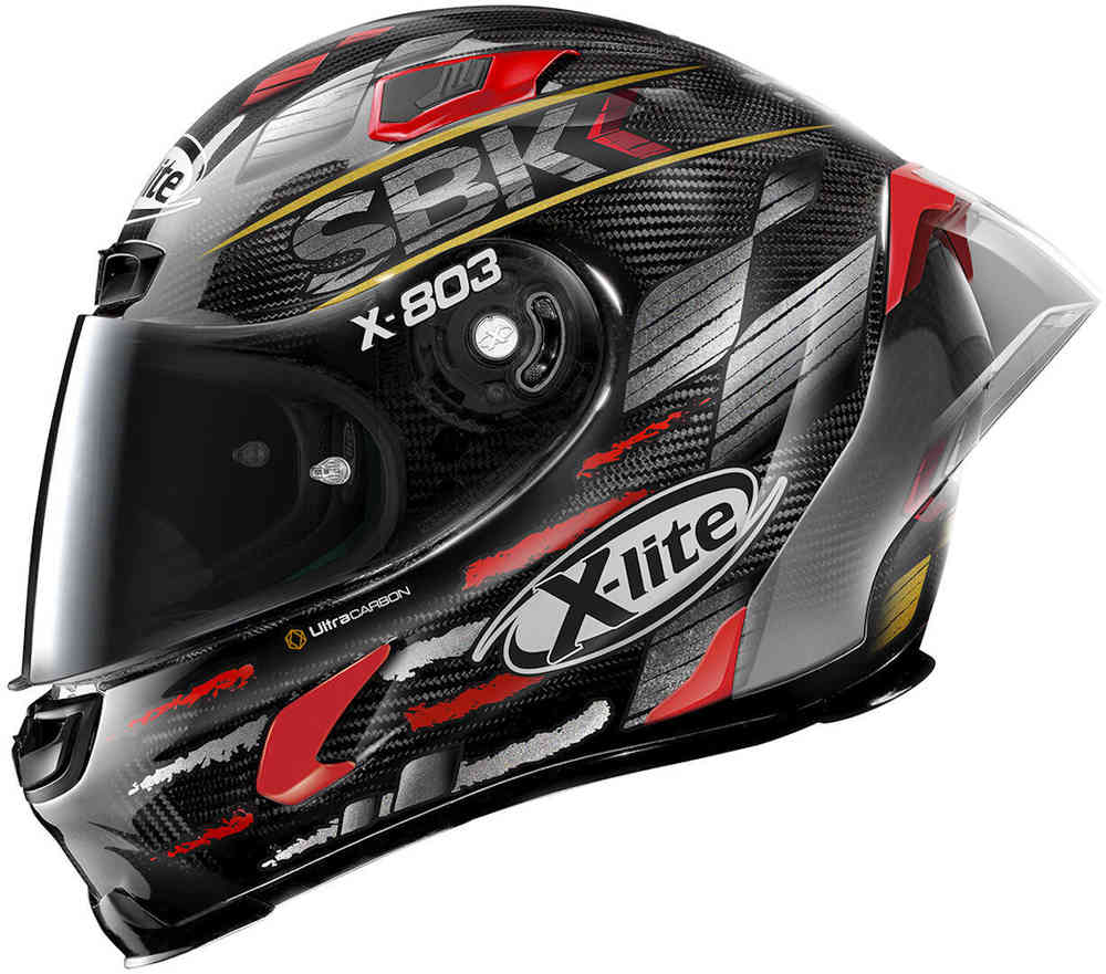 Casco Integral X LITE 803 RS Ultra Carbon SBK Fibra de Carbono Vvasser Moto Art