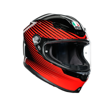 Cargar imagen en el visor de la galería, Casco AGV K6 RUSH BLACK/RED
