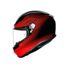 Cargar imagen en el visor de la galería, Casco AGV K6 RUSH BLACK/RED
