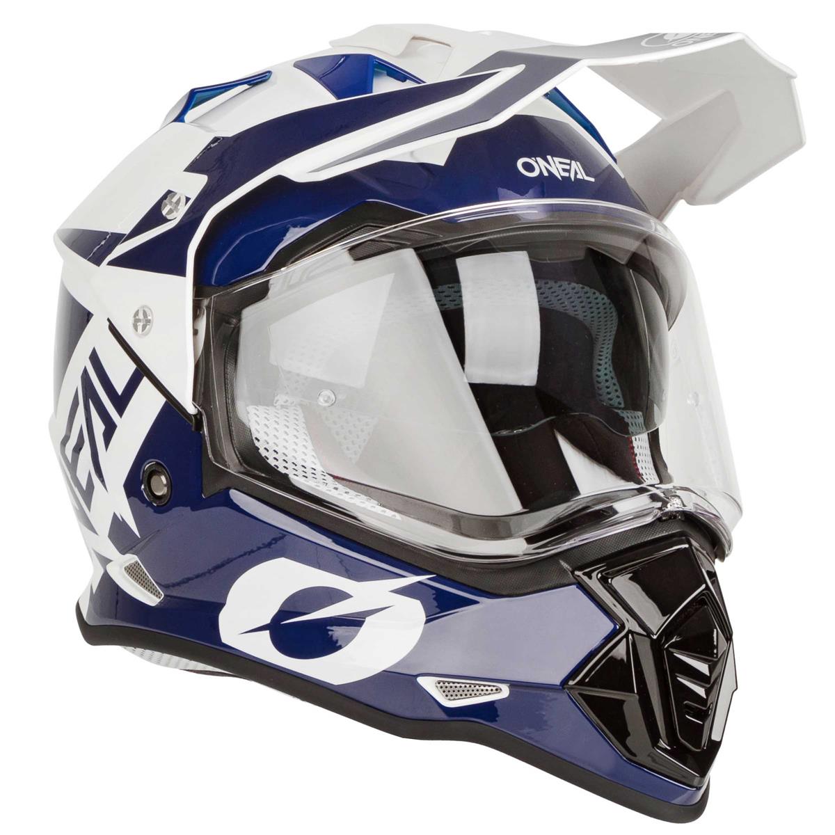 Casco Oneal Sierra R Doble Propósito Azul – Vvasser Moto Art